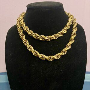 Vintage Miriam Haskell chain necklace